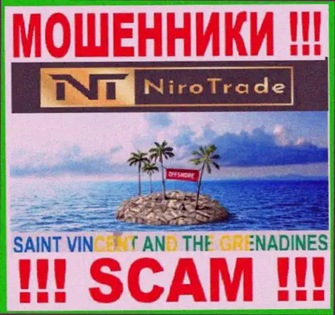 Ниро Трейд пустили корни на территории Сент-Винсент и Гренадины и свободно воруют деньги