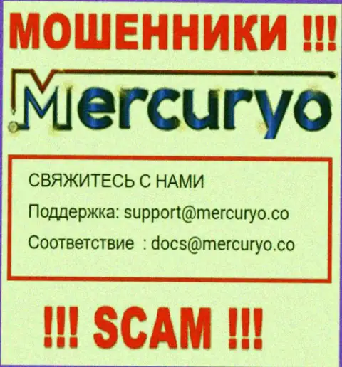 Не надо писать на электронную почту, опубликованную на портале мошенников Меркурио - могут с легкостью развести на финансовые средства