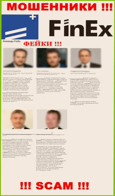 Чтобы избежать ответственности, интернет-мошенники FinEx ETF указали неправдивые имена и фамилии своих начальников