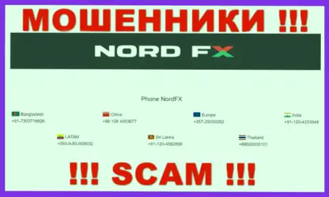 Не берите трубку, когда звонят незнакомые, это могут оказаться интернет-ворюги из организации NordFX Com