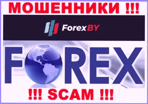 Будьте крайне осторожны, род деятельности ForexBY, Forex - это обман !!!
