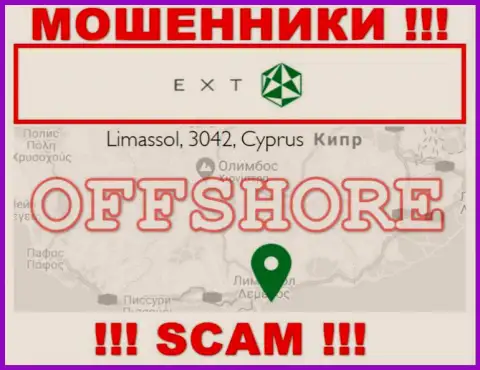 Офшорные internet-мошенники EXT LTD скрываются тут - Кипр
