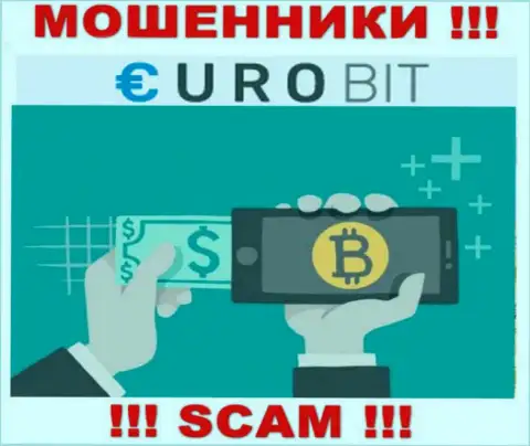 Euro Bit заняты обворовыванием наивных клиентов, а Криптовалютный обменник лишь прикрытие