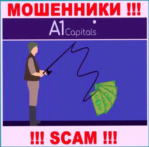 Не верьте в сказочки интернет-мошенников из компании A1 Capitals, разведут на средства в два счета