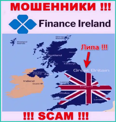 Мошенники Finance Ireland не показывают правдивую инфу касательно их юрисдикции