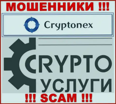 Связавшись с CryptoNex, сфера деятельности которых Крипто услуги, можете лишиться финансовых средств