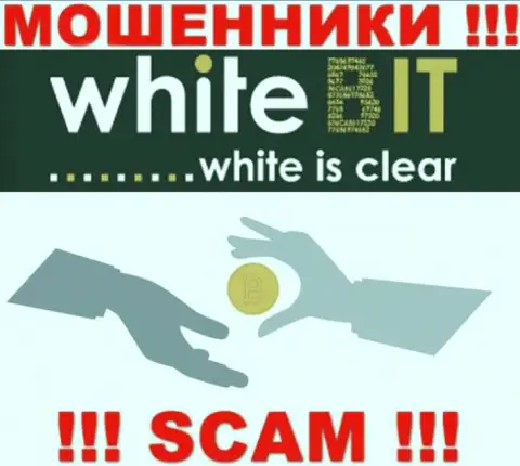Crypto trading - это тип деятельности незаконно действующей организации WhiteBit Com