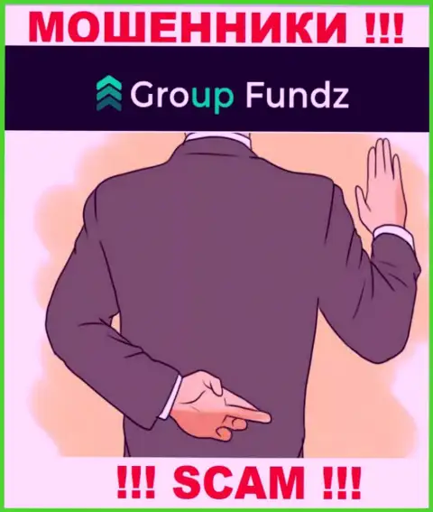 Подождите с решением сотрудничать с компанией Group Fundz - надувают