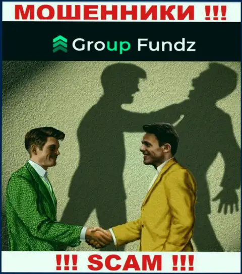 GroupFundz - это ЖУЛИКИ, не надо верить им, если вдруг будут предлагать пополнить депозит