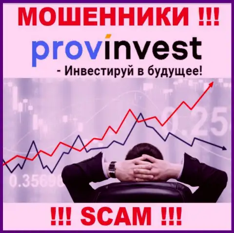 ProvInvest лишают финансовых активов людей, которые поверили в легальность их деятельности