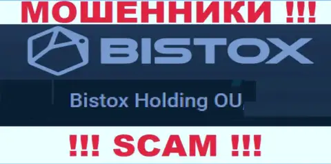 Юр. лицо, управляющее internet ворюгами Бистокс Ком - это Bistox Holding OU