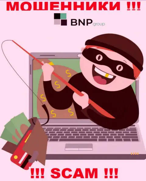 BNP Group - это internet-мошенники, не позволяйте им убедить Вас взаимодействовать, а не то прикарманят Ваши финансовые средства