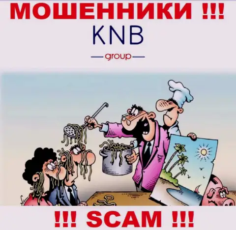 Не поведитесь на предложения иметь дело с конторой KNBGroup, помимо кражи денежных вкладов ждать от них и нечего