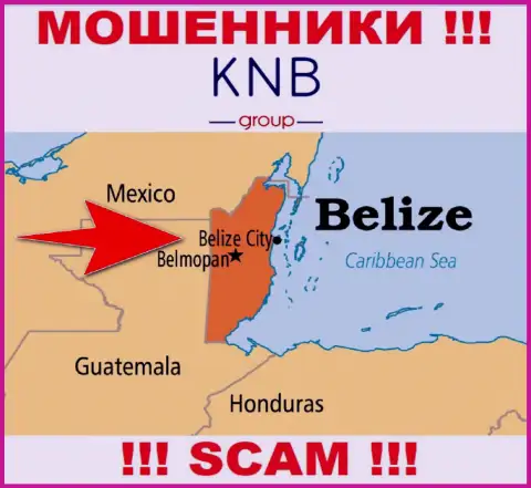 Из организации KNB-Group Net денежные средства возвратить невозможно, они имеют офшорную регистрацию: Belize