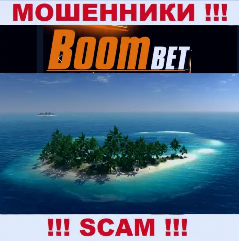 Вы не смогли отыскать сведения о юрисдикции Boom Bet ? Держитесь как можно дальше - это интернет-мошенники !!!