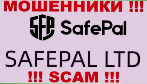 Мошенники SafePal пишут, что SAFEPAL LTD владеет их лохотронным проектом