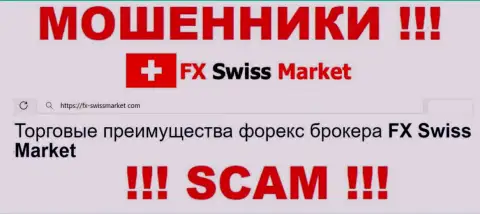 Сфера деятельности FXSwiss Market: Forex - хороший заработок для интернет-аферистов