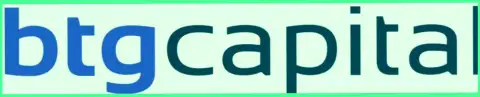 Логотип международного уровня компании БТГ Капитал