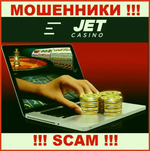 Jet Casino лишают денег наивных клиентов, орудуя в области - Интернет-казино