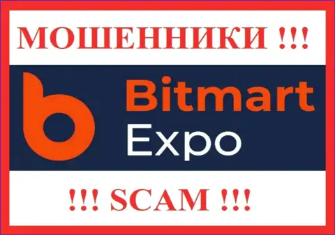 Лого АФЕРИСТА Bitmart Expo