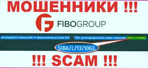 Запомните, FiboForex Org - это профессиональные мошенники, а лицензия у них на веб-ресурсе это все ширма