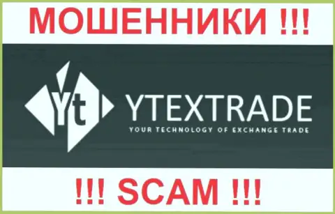 Эмблема мошеннического форекс дилингового центра YtexTrade Ltd
