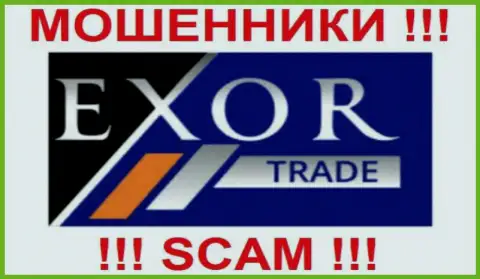 Логотип ФОРЕКС-мошенника Exor Trade