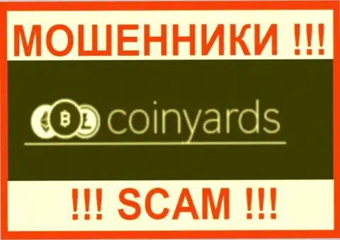 CoinYards - это МОШЕННИКИ !!! SCAM !!!